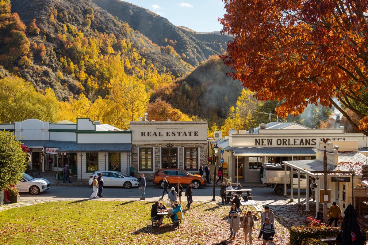 Historic Buckingham Street in Arrowtown