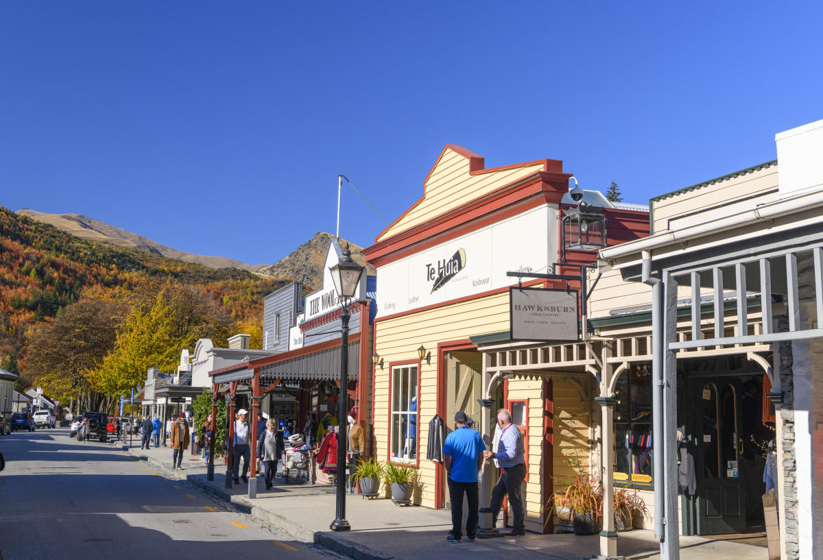 Arrowtown and the surrounding Central Otago landscape