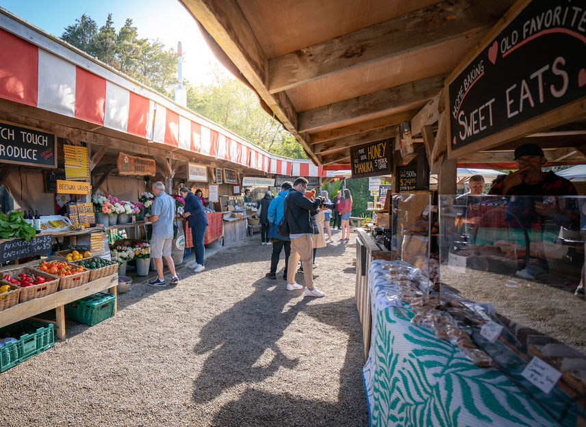 Fresh local produce at Matakana Village Farmers' Market