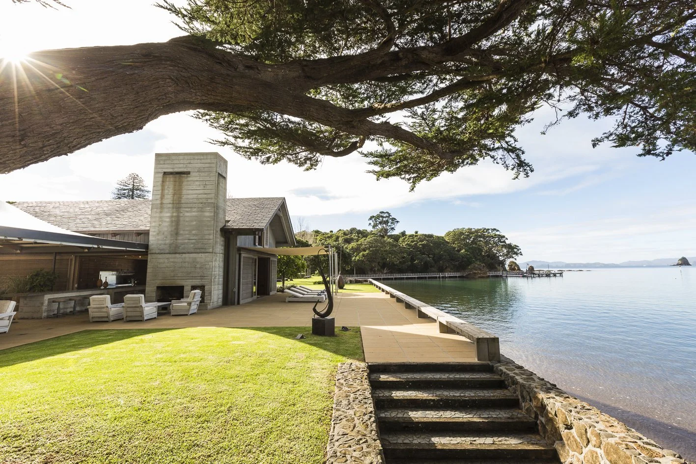 The Landing estate on the Purerua Peninsula